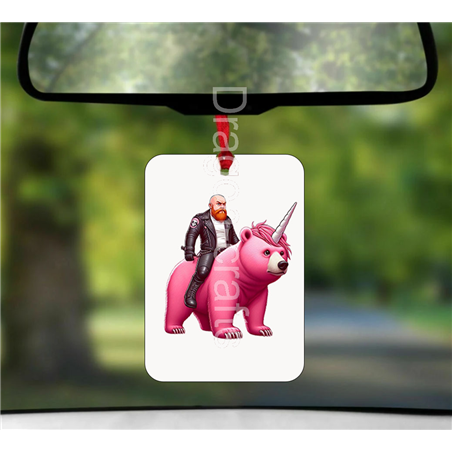 Hanging Air Freshener - Unicorn rider - 22