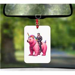 Hanging Air Freshener - Unicorn rider - 24