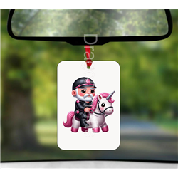 Hanging Air Freshener - Unicorn rider - 28