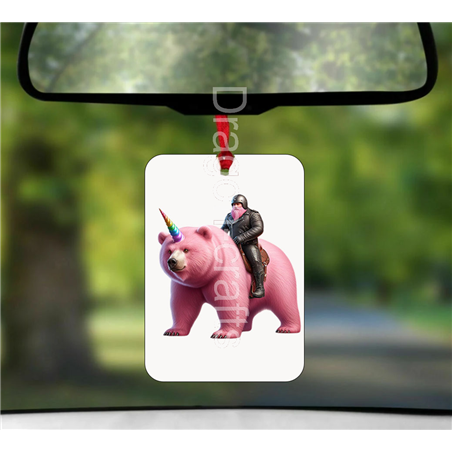 Hanging Air Freshener - Unicorn rider - 34