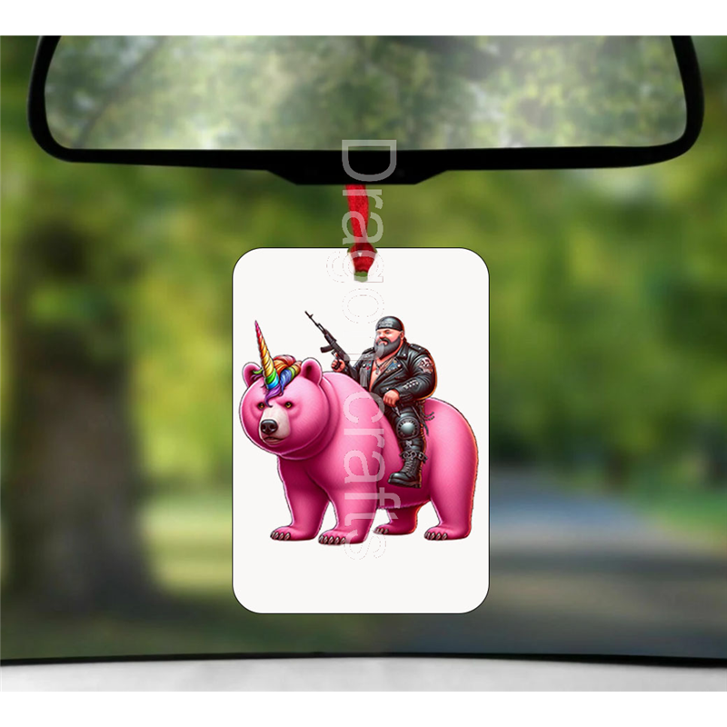 Hanging Air Freshener - Unicorn rider - 47 Hanging Air Freshener - Unicorn rider - 47
