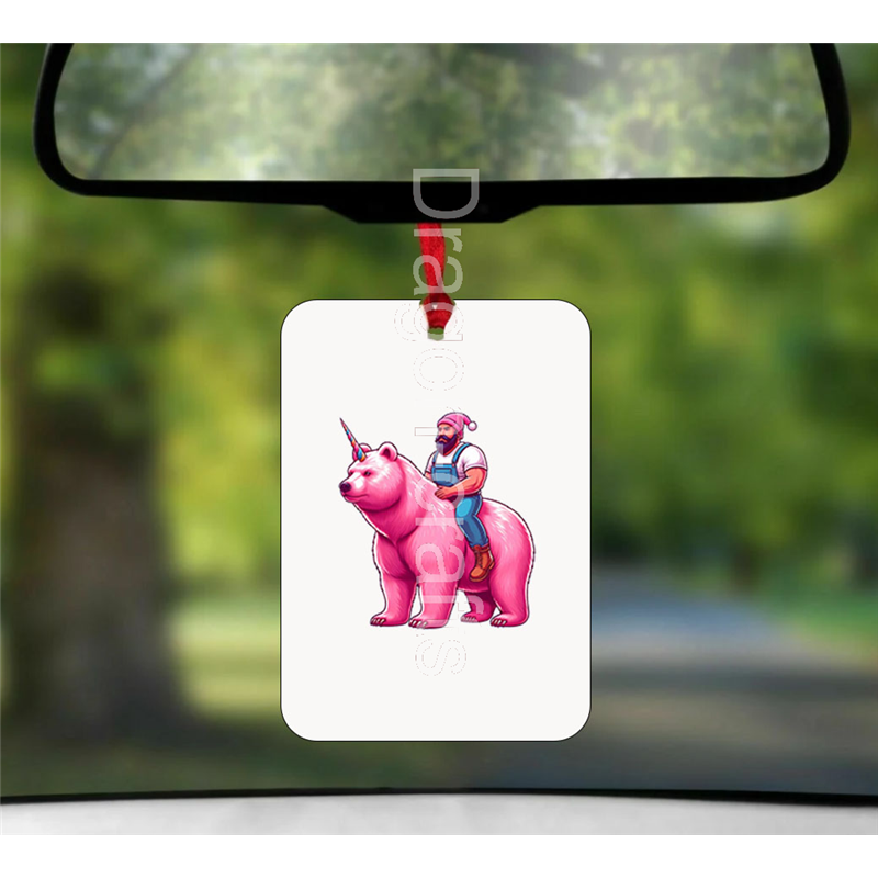 Hanging Air Freshener - Unicorn rider - 64