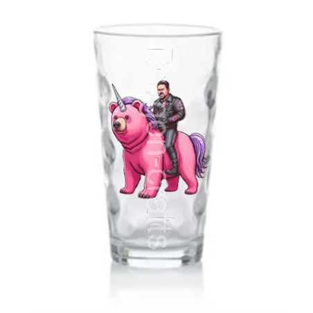 Highball Glass - Unicorn rider - 10