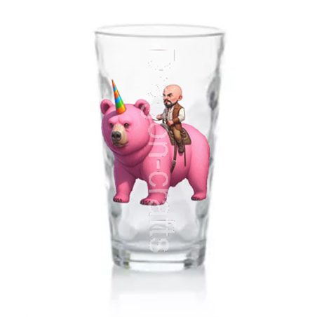 Highball Glass - Unicorn rider - 14