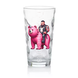 Highball Glass - Unicorn rider - 15