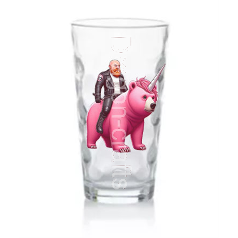 Highball Glass - Unicorn rider - 22