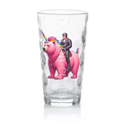 Highball Glass - Unicorn rider - 24