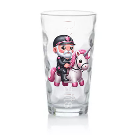 Highball Glass - Unicorn rider - 28