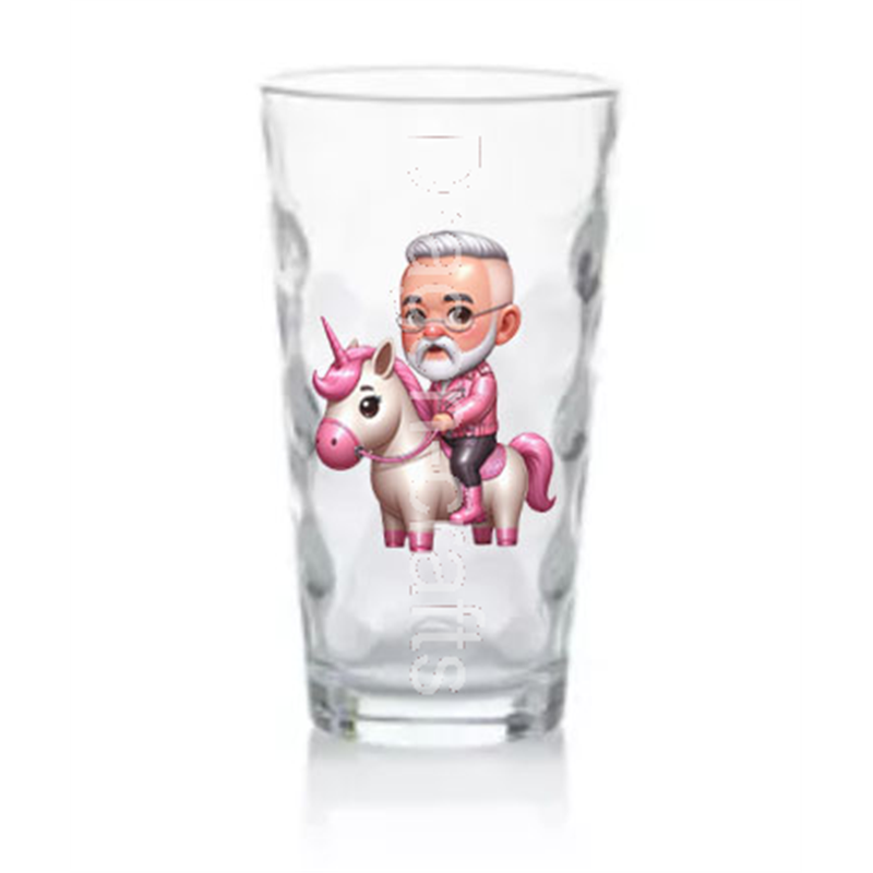 Highball Glass - Unicorn rider - 29