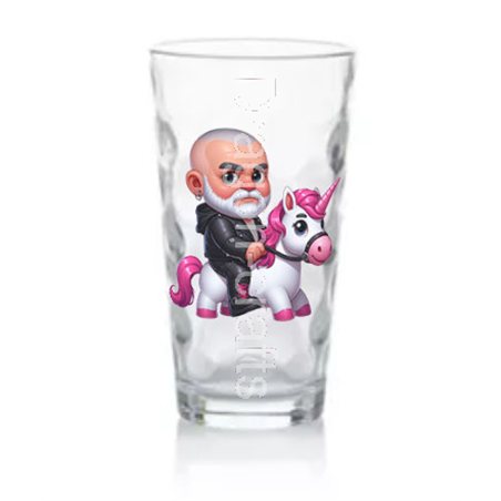 Highball Glass - Unicorn rider - 41