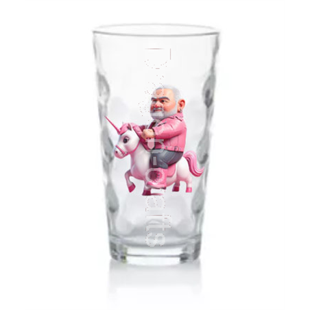 Highball Glass - Unicorn rider - 43