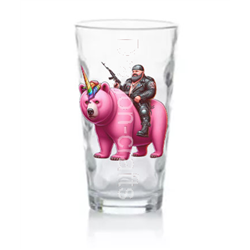 Highball Glass - Unicorn rider - 47