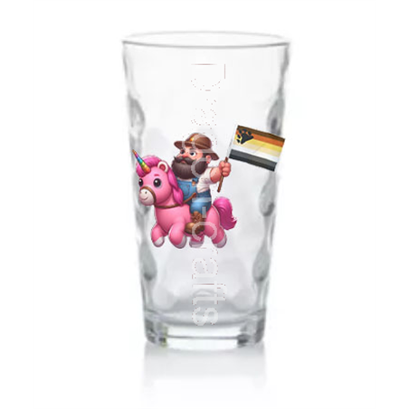 Highball Glass - Unicorn rider - 53