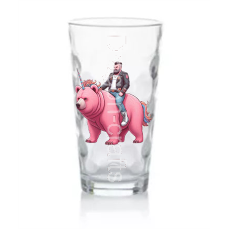 Highball Glass - Unicorn rider - 6