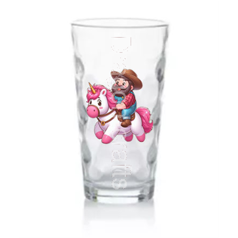 Highball Glass - Unicorn rider - 60