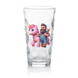 Highball Glass - Unicorn rider - 62