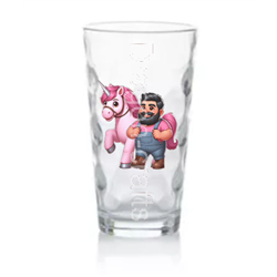 Highball Glass - Unicorn rider - 65