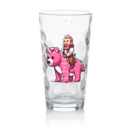 Highball Glass - Unicorn rider - 7
