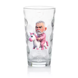 Highball Glass - Unicorn rider - 8