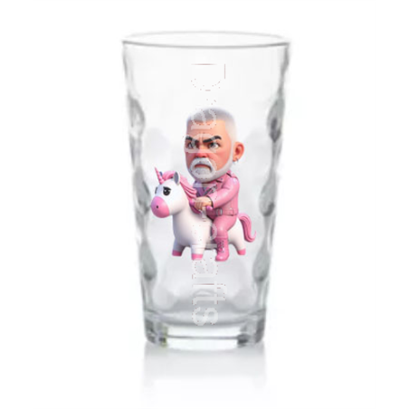 Highball Glass - Unicorn rider - 8