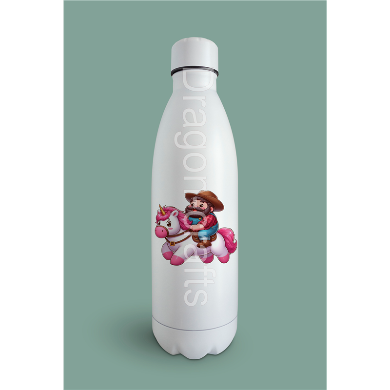 Insulated Bottle  - Unicorn rider - 60