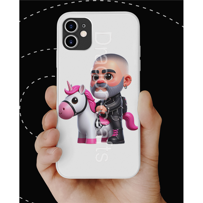 Phone Cover - Unicorn rider - 44 Phone Cover - Unicorn rider - 44