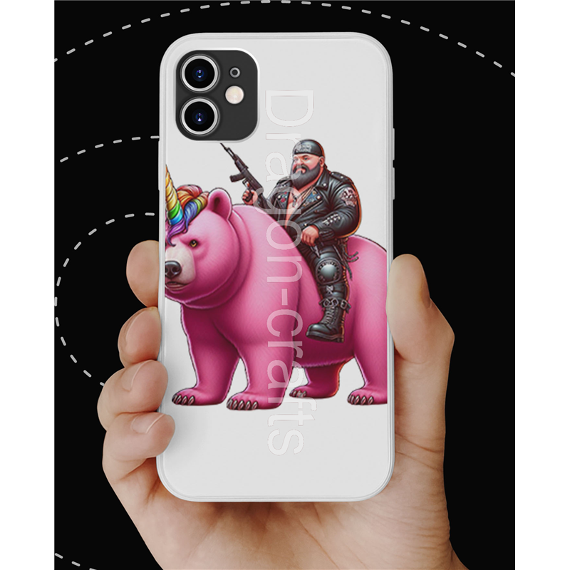 Phone Cover - Unicorn rider - 47 Phone Cover - Unicorn rider - 47