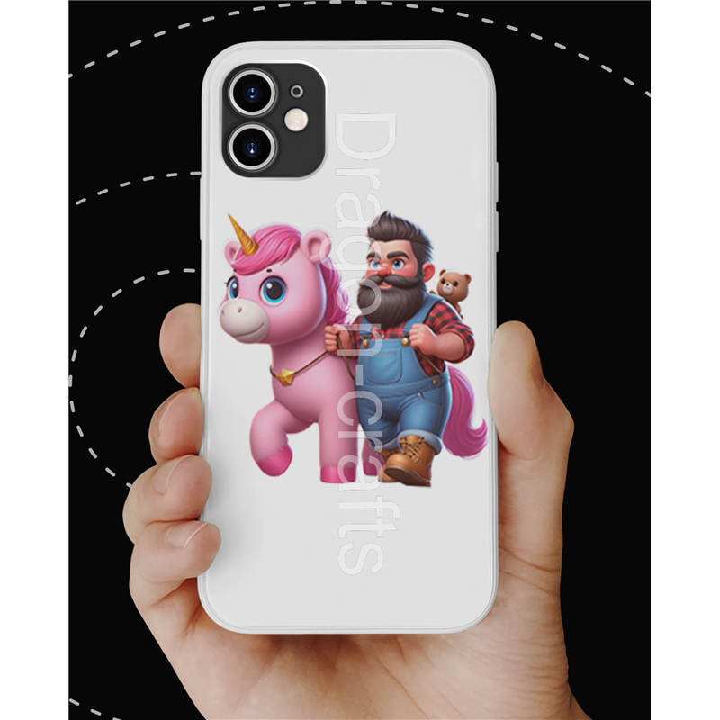 Phone Cover - Unicorn rider - 62 Phone Cover - Unicorn rider - 62