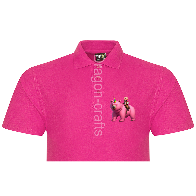 Polo Shirt - Unicorn rider - 14