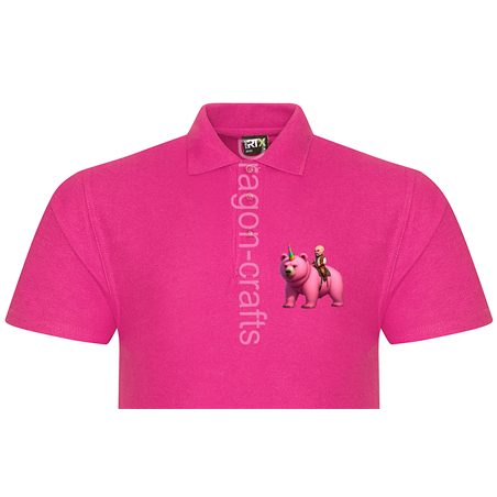 Polo Shirt - Unicorn rider - 14