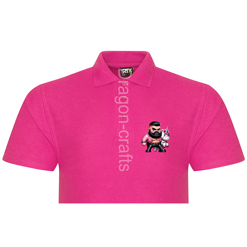 Polo Shirt - Unicorn rider - 17