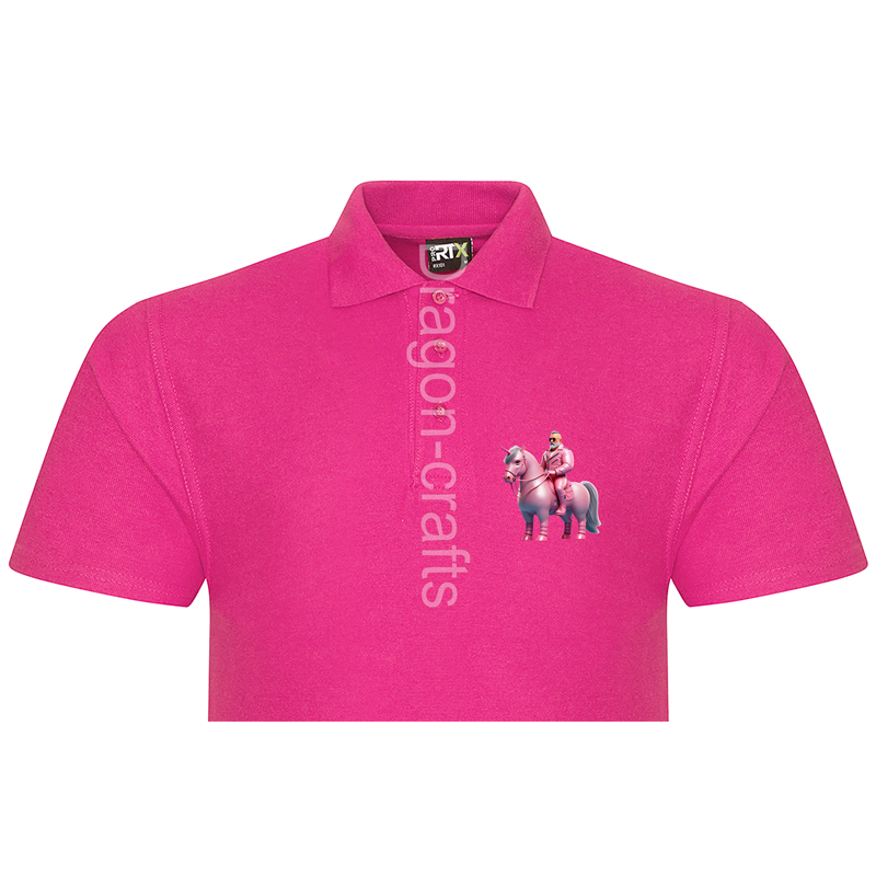 Polo Shirt - Unicorn rider - 18