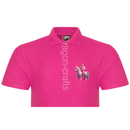 Polo Shirt - Unicorn rider - 18