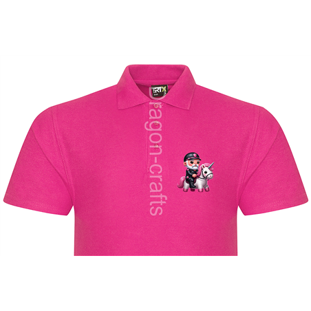 Polo Shirt - Unicorn rider - 28