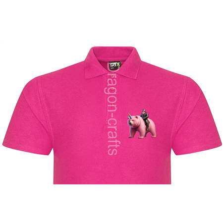 Polo Shirt - Unicorn rider - 34