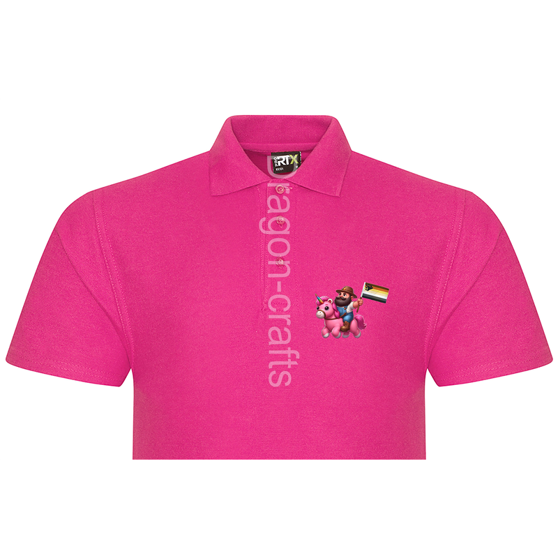 Polo Shirt - Unicorn rider - 53