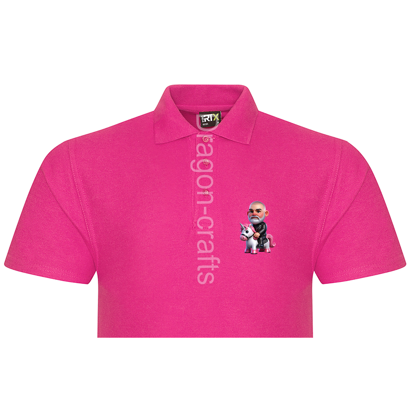 Polo Shirt - Unicorn rider - 55 Polo Shirt - Unicorn rider - 55