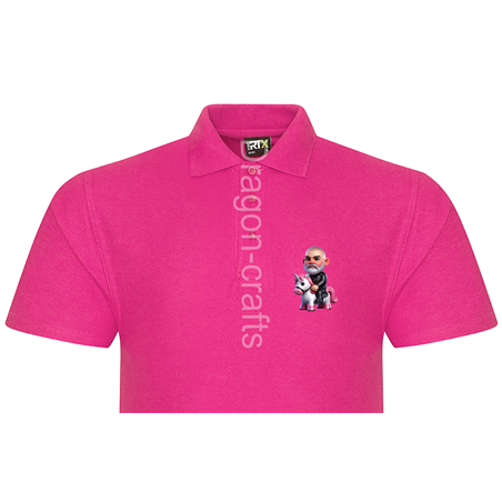 Polo Shirt - Unicorn rider - 55