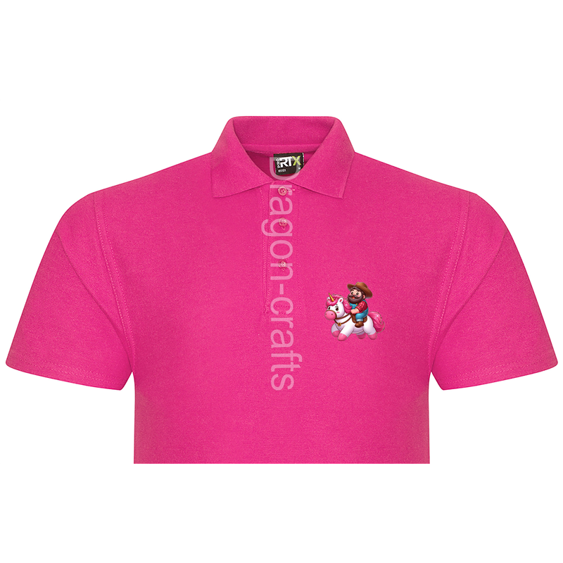 Polo Shirt - Unicorn rider - 60
