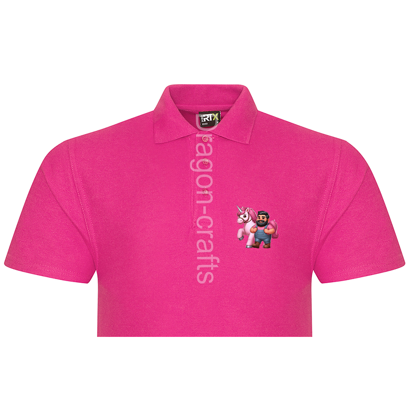 Polo Shirt - Unicorn rider - 65