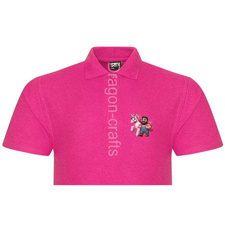 Polo Shirt - Unicorn rider - 65