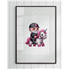Print of design (option to be framed) - Unicorn rider - 28
