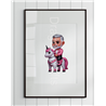 Print of design (option to be framed) - Unicorn rider - 3