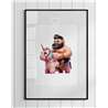 Print of design (option to be framed) - Unicorn rider - 40