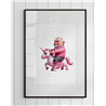 Print of design (option to be framed) - Unicorn rider - 43