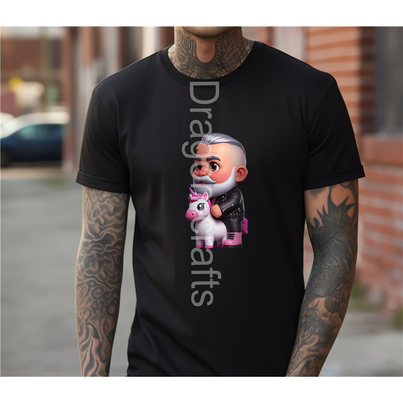 Regular Size T-Shirt  - Unicorn rider - 36