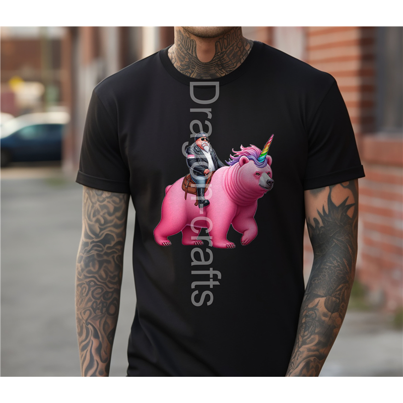 Regular Size T-Shirt - Unicorn rider - 37 Regular Size T-Shirt - Unicorn rider - 37