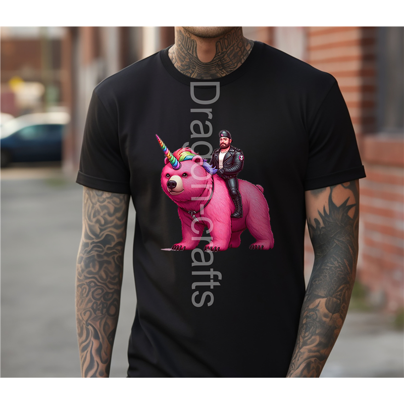 Regular Size T-Shirt - Unicorn rider - 38 Regular Size T-Shirt - Unicorn rider - 38