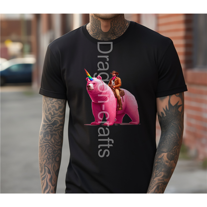 Regular Size T-Shirt - Unicorn rider - 51 Regular Size T-Shirt - Unicorn rider - 51