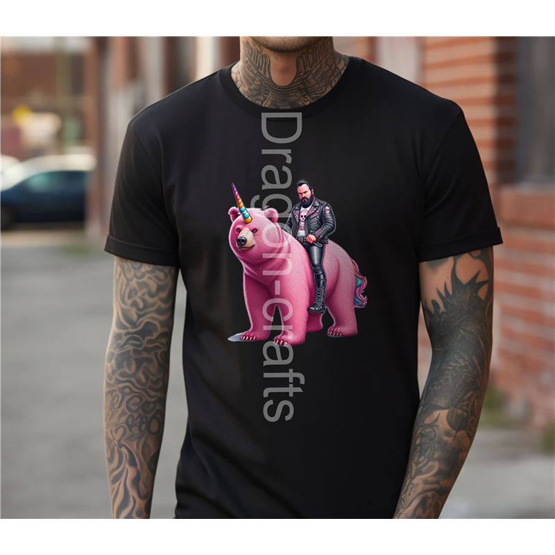 Regular Size T-Shirt  - Unicorn rider - 52